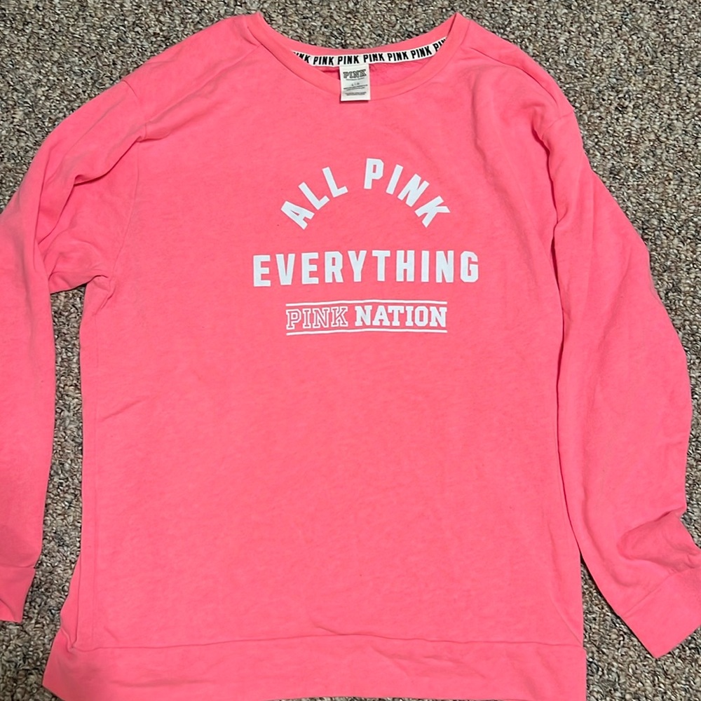 Pink nation sweatshirt